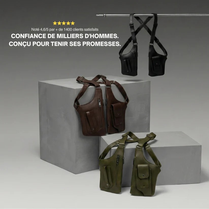 Sac à bandoulière pour Homme — Holster Premium
